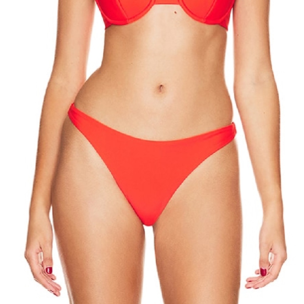 SUPERDOWN emma bikini bottom poppy red size small